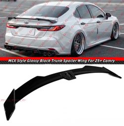 25-26 Toyota Camry MCX Style Glossy Black Trunk Spoiler