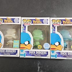 Funko Pop Duck Dodgers Set