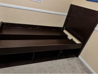 Kid single bed frame.
