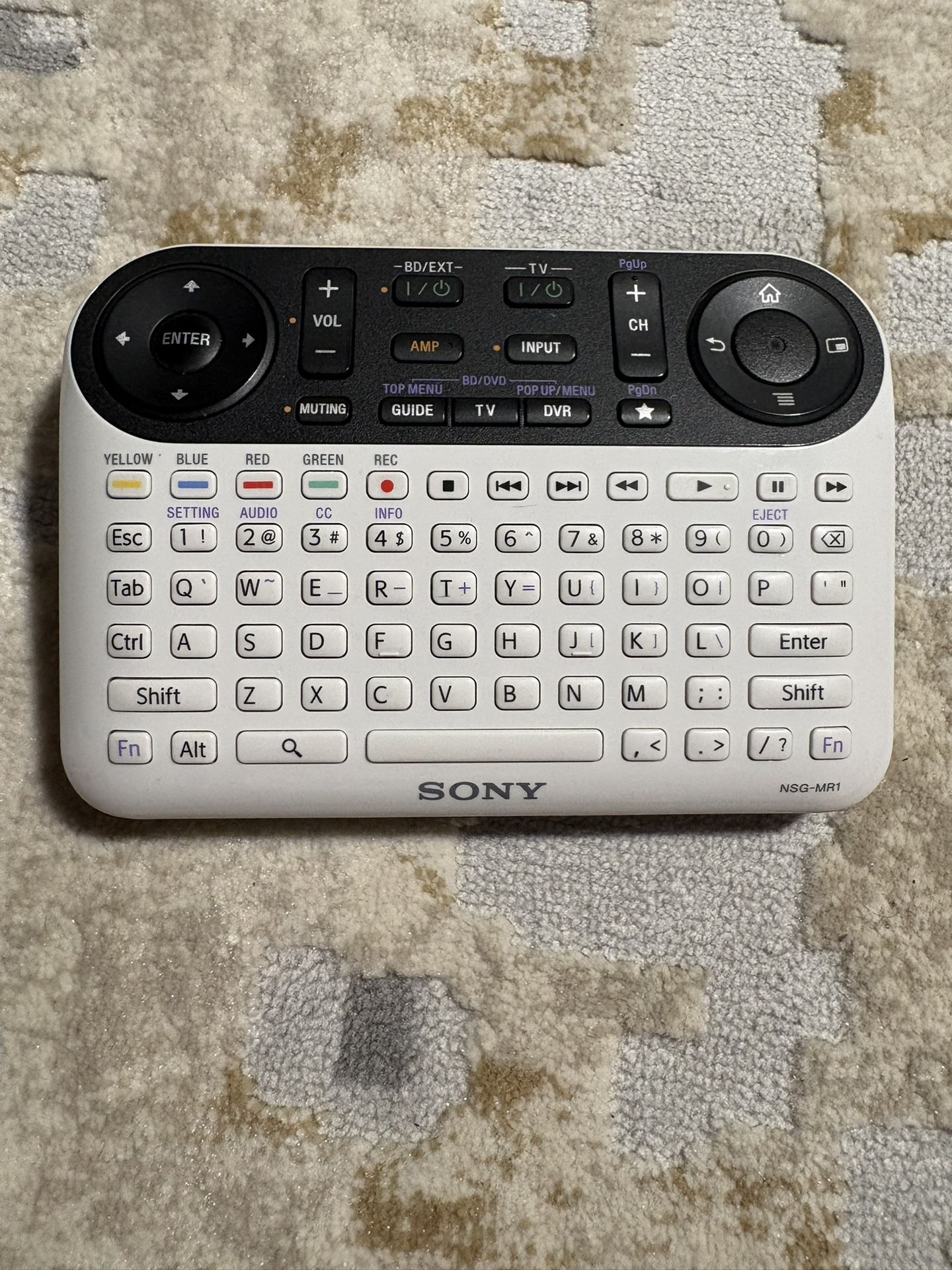 Sony NSG-MR1 Remote Control for Google TV