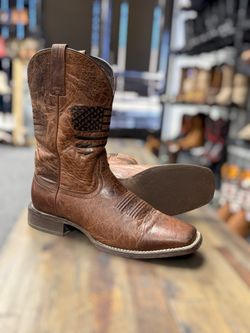 Ariat PatryWestern Boots Cowboy Brown Sz 10.5