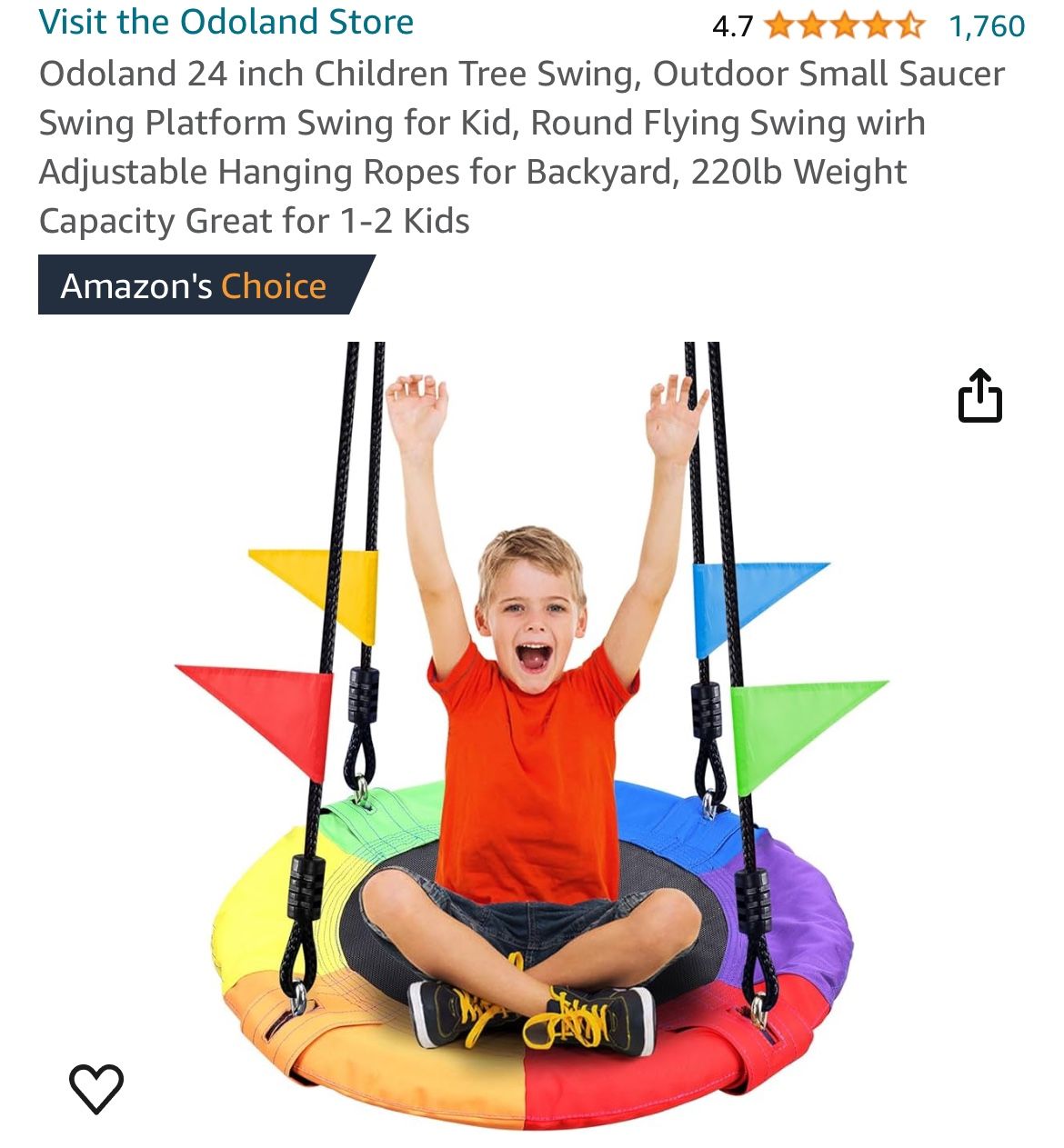 Children Tree Swing