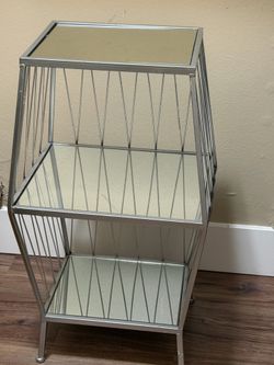 Mirror side table