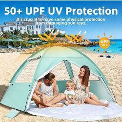 Large Easy Setup Beach Shade Canopy