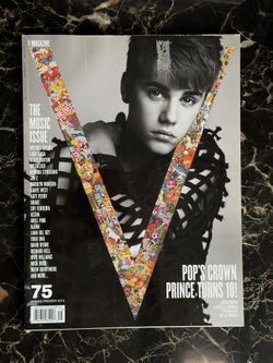Justin Bieber V Magazine