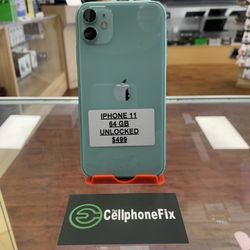 iPhone 11 ( 64 GB , UNLOCKED) 📲