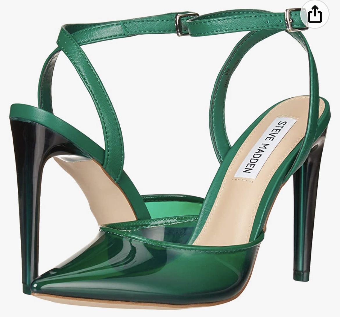 Steve Madden Green Heels