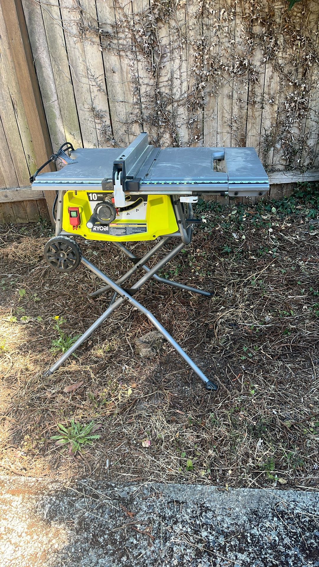 Ruining 10 Inch Table Saw