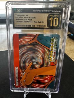 🔥 CGC PRISTINE CHARIZARD 10 Pokémon Battle-e Card 🔥