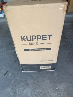 New Spin Dryer- Kuppet
