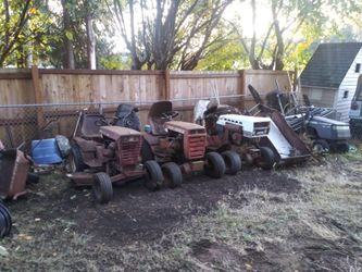 Riding Tractor Restoration Project Collection