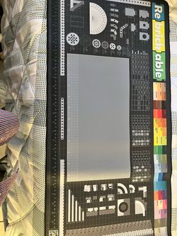 Re brick able build lego mat ——-$30——