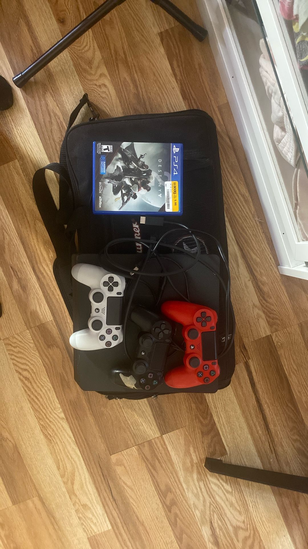 PlayStation 4 W/ Game And 3 Controllers