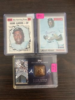 Hank Aaron Vintage Lot 1970 Topps 
