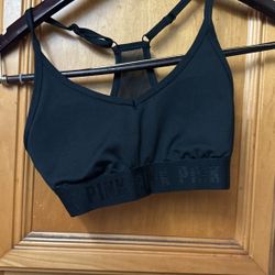 Pink Sports Bra