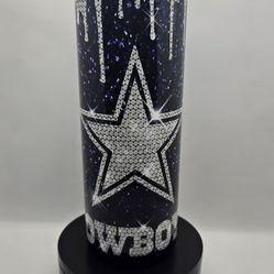 Custom Cowboys Inspired 20oz Tumbler 