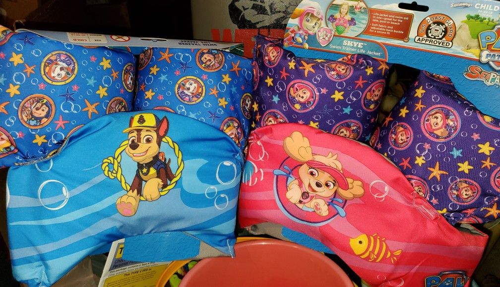 Paw patrol life Jackets
