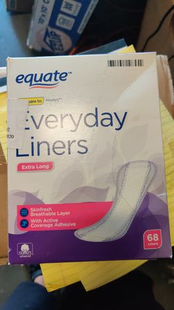 Equate Everyday Liners Extra Long 68ct