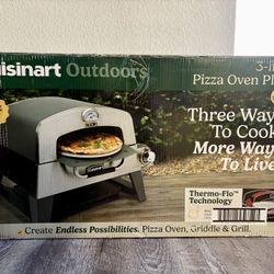 Cuisinart Outdoors 3-1 Pizza Oven Plus 