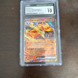 Charizard EX CGC 10 