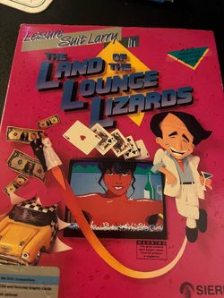 Leisure Suit Larry Land of the Lounge Lizards Apple II Complete Napkin Papers