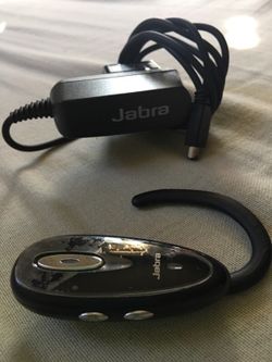 Jabra-Bluetooth head piece with charger