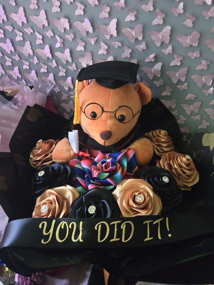 Eternal Roses Graduation Bouquet