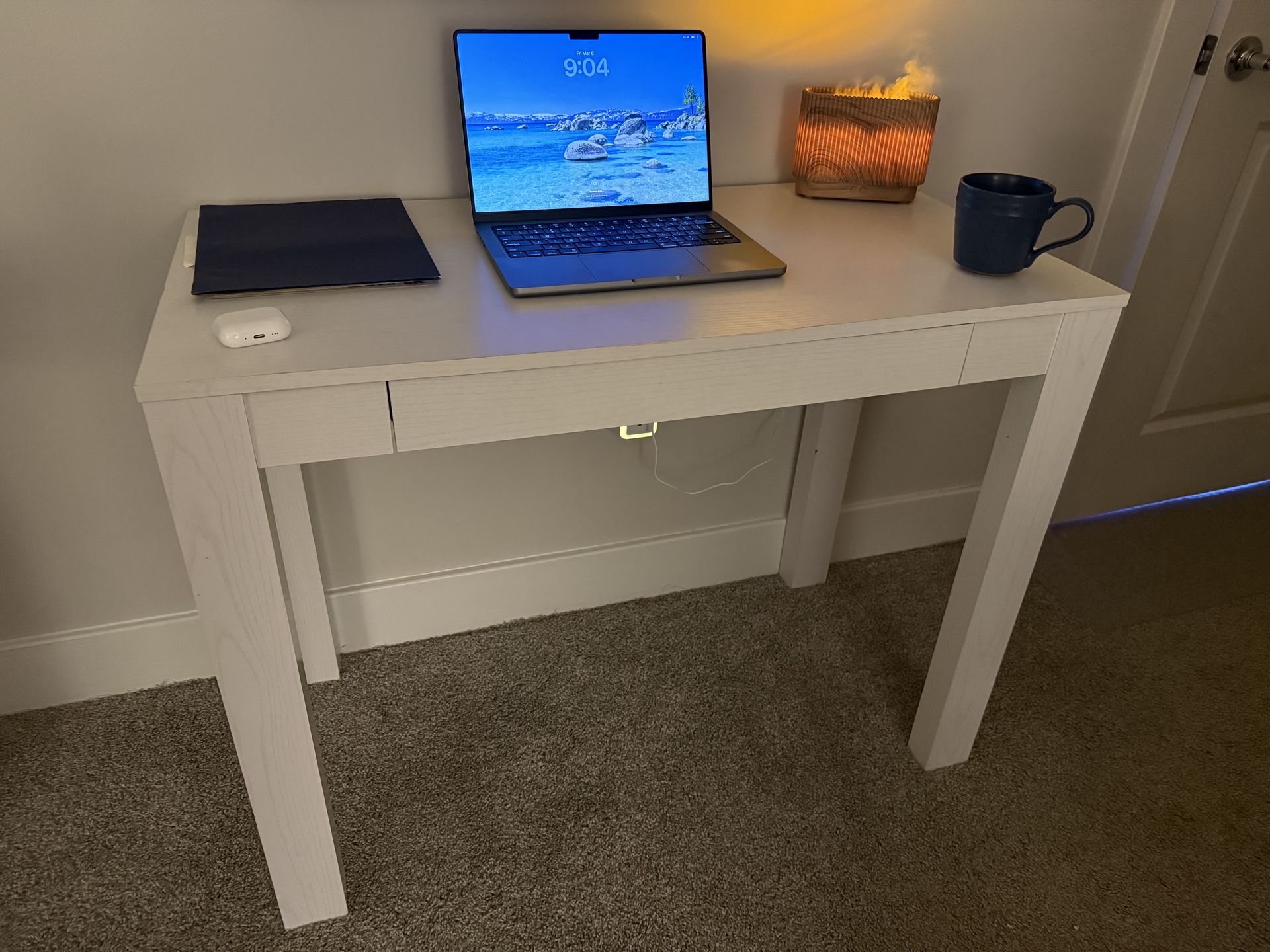 White Desk