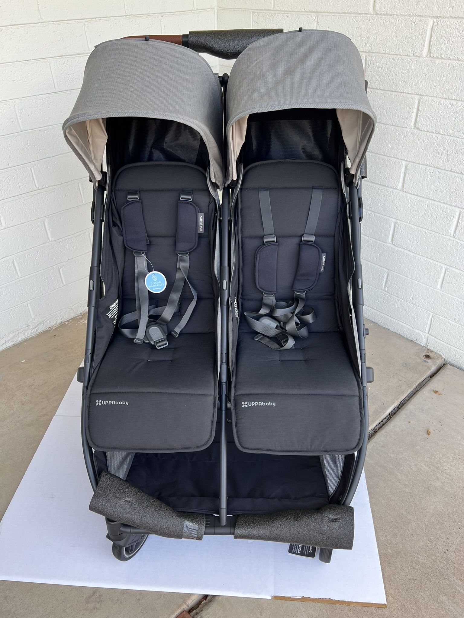 New! UPPAbaby Minu Duo - Double Stroller 