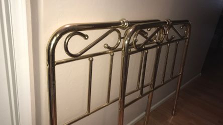 Two Vintage Twin Headboards