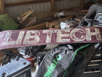 Lib tech box knife snowboard