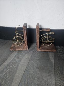 Bicycle Bookends