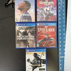 PS4 Games (5 total)