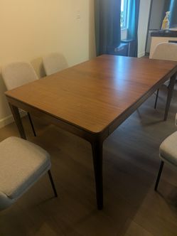 West Elm Parker Dining Table Extendable