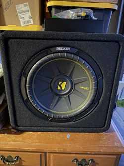 12 Inch Kicker CompC Sub With Box