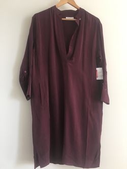 Brand new 100% silk Equipment dress