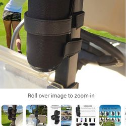 Portable Bluetooth Speaker Mount For Golf Cart (12
