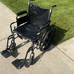 Wheelchair With Leg Rests. Drive