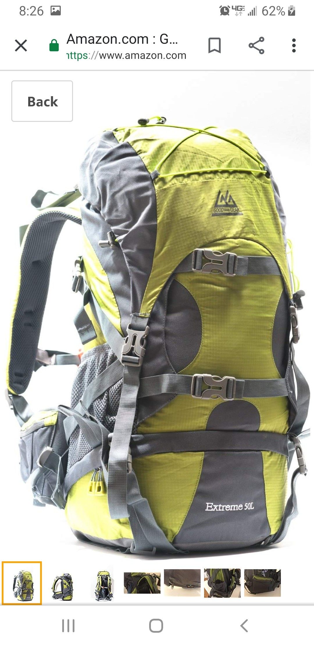 Goodman gear 50l backpack