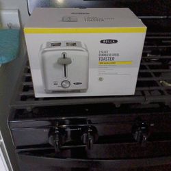 2 Slice Stainless Steel Toaster 