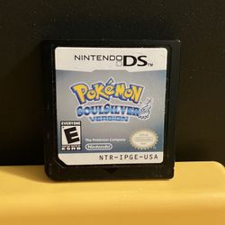 Pokemon Soulsilver for Nintendo DS 3DS Soul Silver video game console system XL 2DS Lite Authentic Genuine