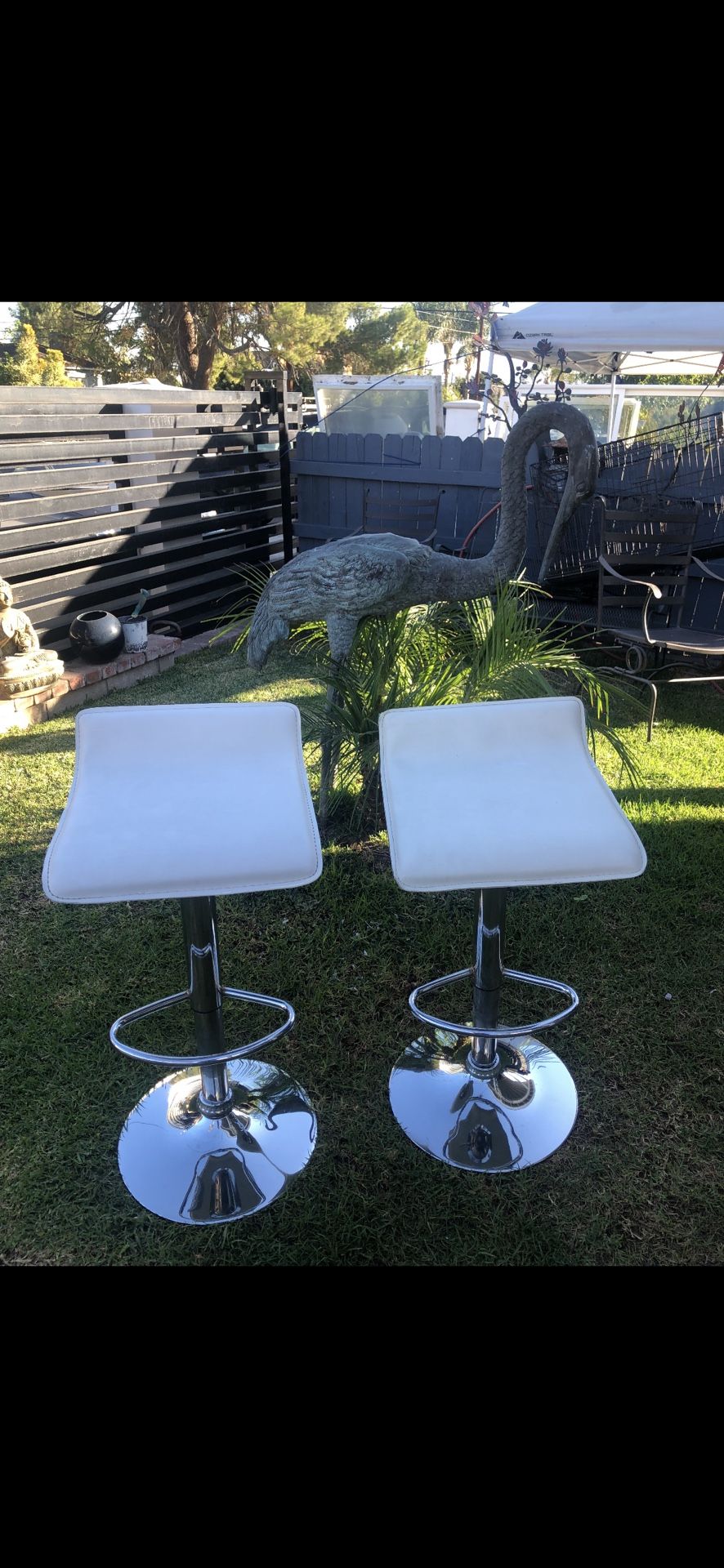Bar Stools Set Of 2 High Chairs 🪑 