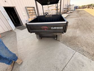 Cushman golf cart hauler