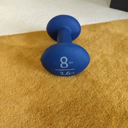 8 lb Dumbbell (Single) (Blue)