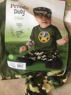 Private Duty Halloween costume infant 12-18 months new