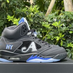 Awake NY x Air Jordan 5 “Black Metallic”