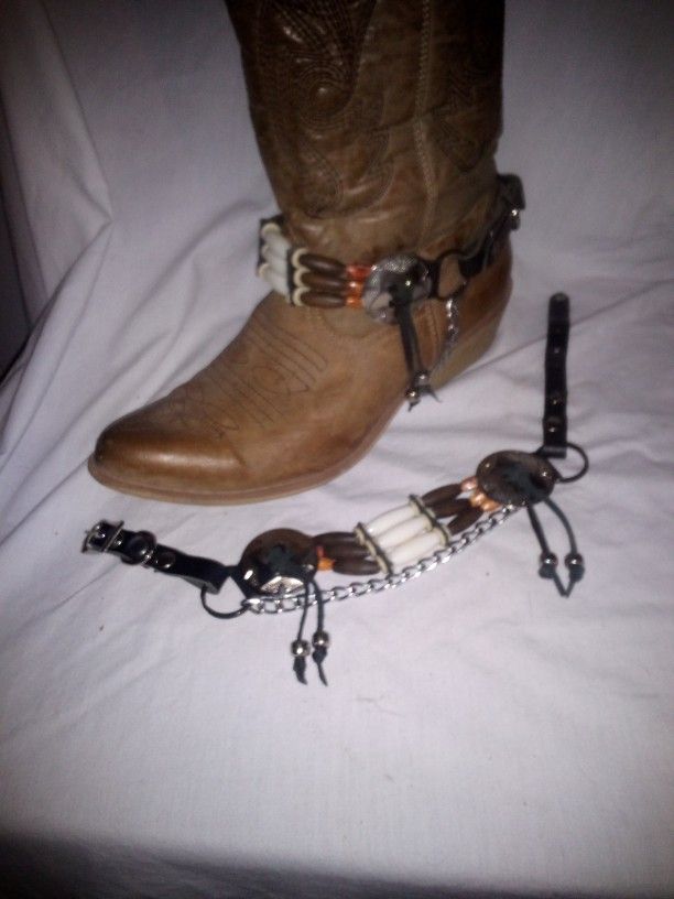 Handcrafted New Cowboy Boot Beads Bling