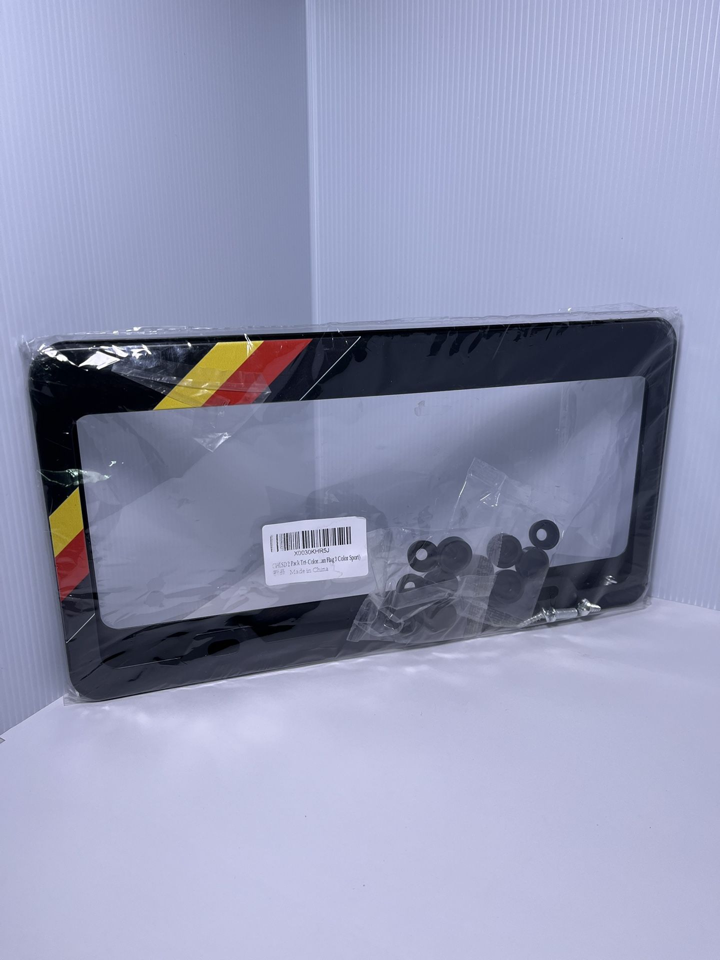 Two Pack Three Colors License Plates 