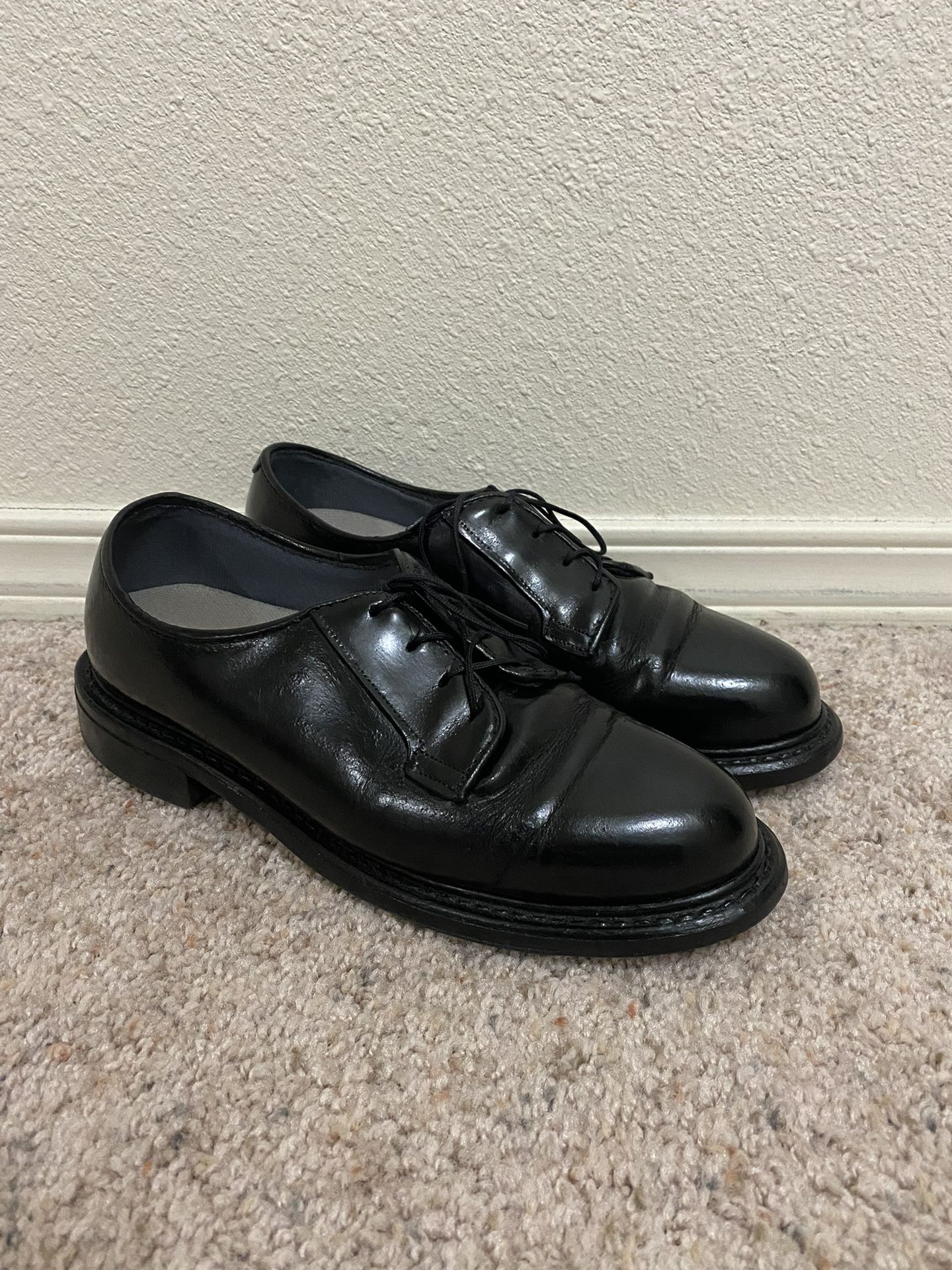 Black Military Dress Shoes