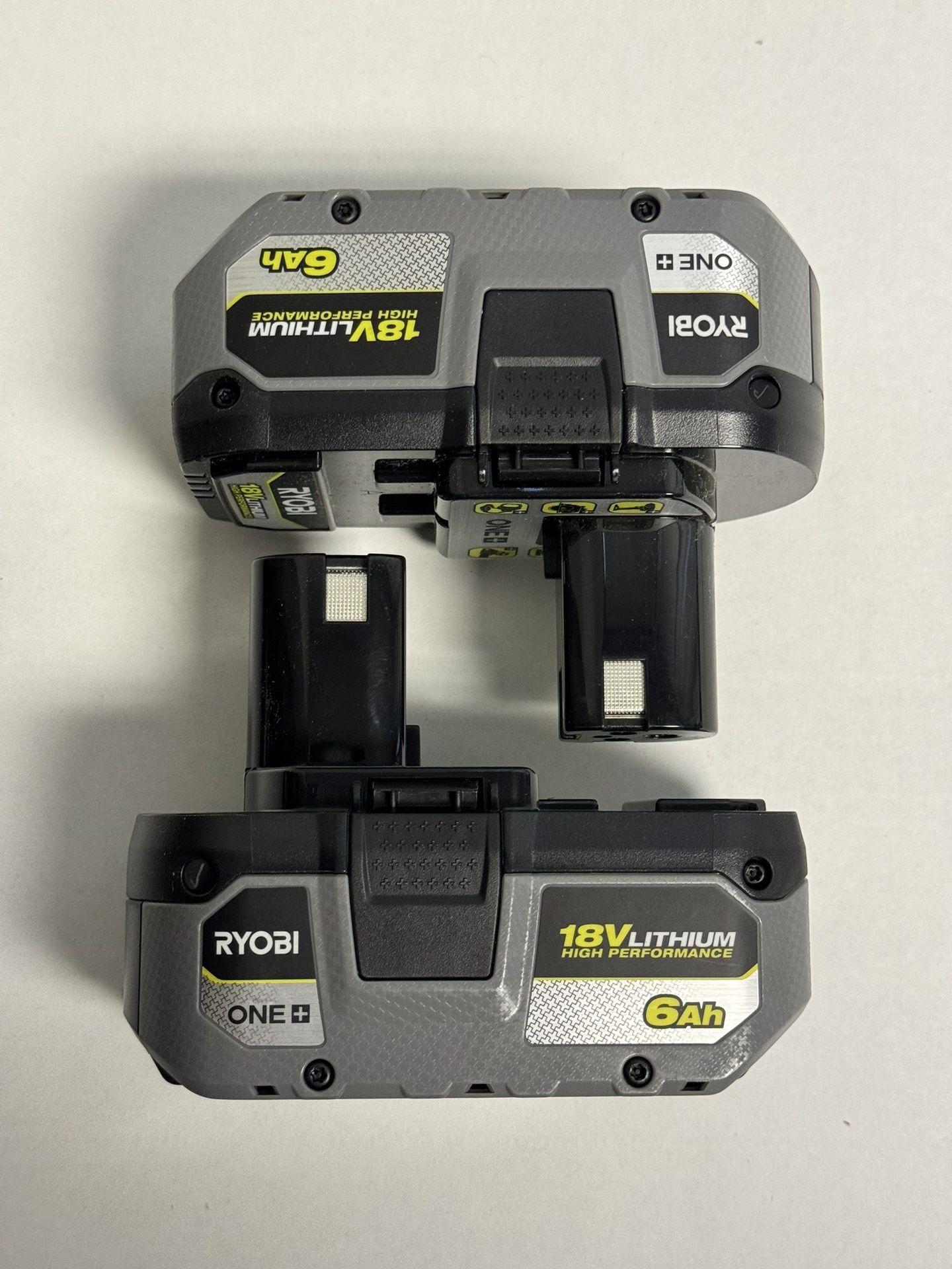 RYOBI PBP2007 - 18V 6.0Ah High Performance Battery (2-Pack)